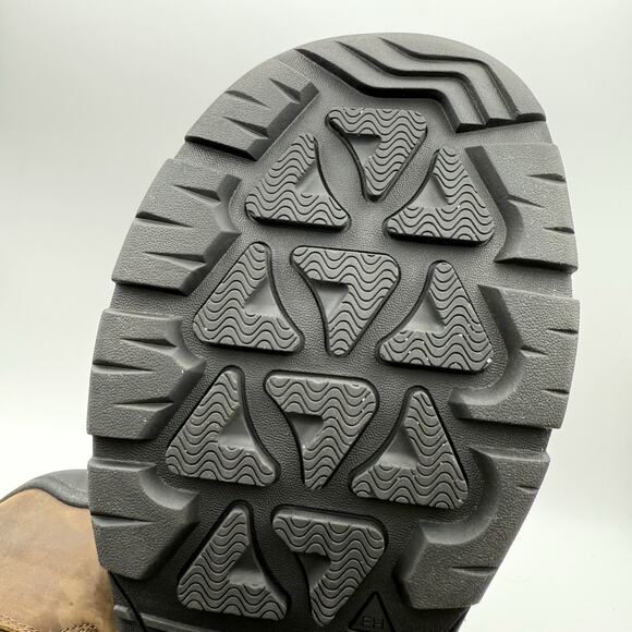 KEEN Mens Utility Dover 8" Work Boot US 14 D EU 47.5 Brown WP Carbon Toe NIB - Picture 14 of 14